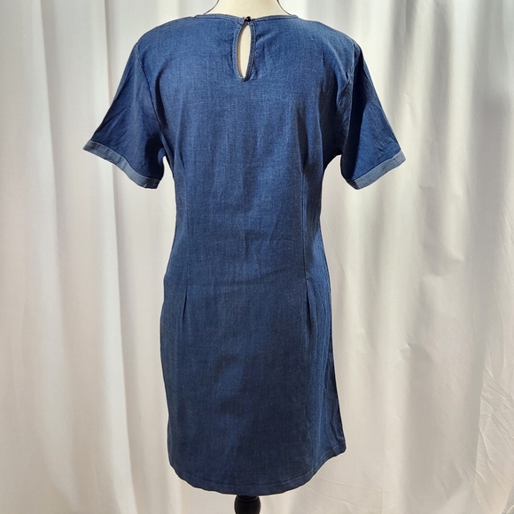 CrazyTrain Denim Dress Horse Western - Picture 2 of 7